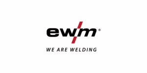 EWM Logo – Hersteller von Schweißtechnik und Lösungen für industrielle Anwendungen