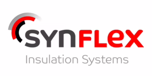 Synflex Logo – industrielle Materiallösungen für Elektrotechnik, Produktion und technische Anwendungen