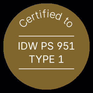 ESG Report Badge Certified IDW PS 951 LucaNet ESG Reporting
