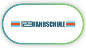 123fahrschule Logo – digitale Fahrschulgruppe und Anbieter moderner Führerscheinausbildung