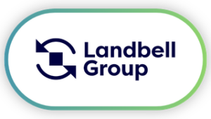 Landbell Group Logo – Lösungen für Umwelt-Compliance, Recycling und Kreislaufwirtschaft